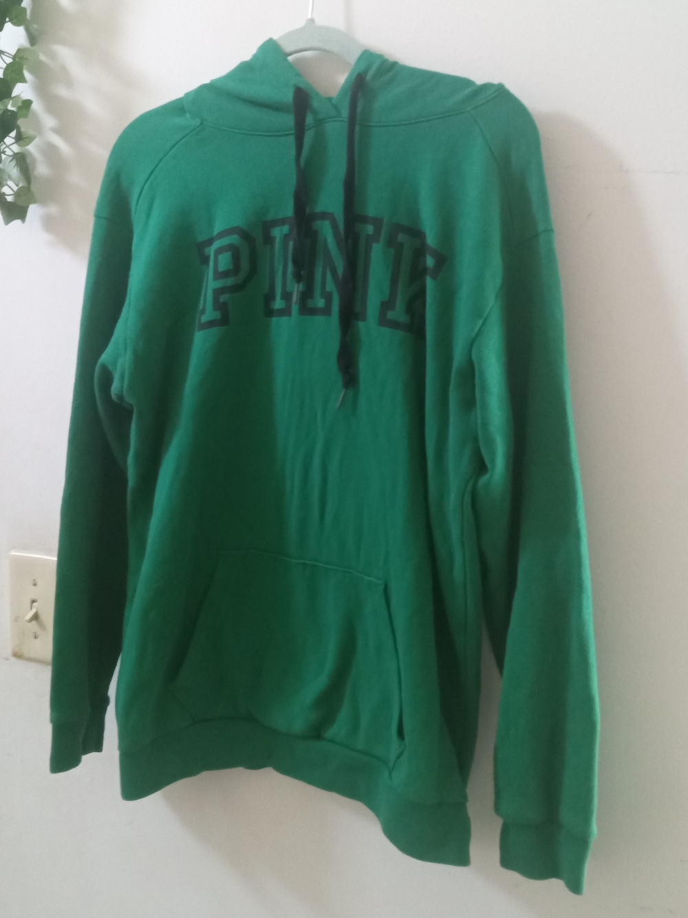 PINK Victoria's Secret Green Pullover Hoodie
